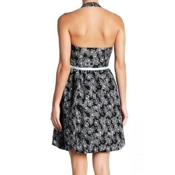 Maggy London Women Casual Halter Bubble Hem Dress - Picture 3 of 6